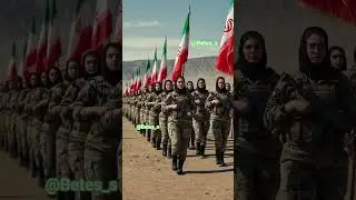 iran soldiers women #iran #iranwar #iranian #iranisraelwar #israel #ایران #اسرائيل #جنگ #خبر #ai