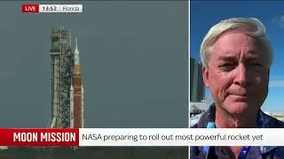 Ken Kremer Interview on Sky News About NASA Artemis II rocket rollout to launchpad 17 Jan 2026