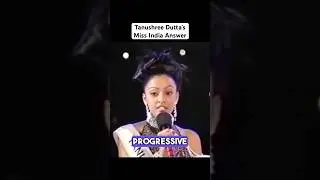 Tanushree Dutta won Miss India 2004 with this answer! #feminamissindia2004