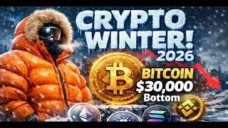 2026 Bitcoin $30,000 Prophecy Bottom. BTC Bear Market Run After the Next Drop. Crypto Winter 2026