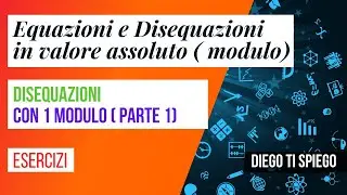 DISEQUAZIONI IN VALORE ASSOLUTO CON 1 SOLO MODULO ( prima parte)