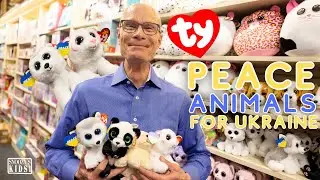 Ty Peace Stuffed Animals: Proceeds Support Families in Ukraine!