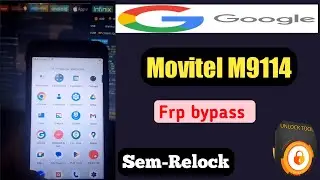 Como remover conta Google Movitel m9114 Android 13 via Unlock Tool 2026🙏