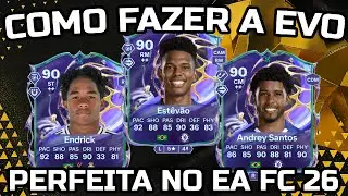 EA FC 26 - Como fazer a EVO Perfeita e completa da Academia Craques do Futuro? Quais os Melhores PS?