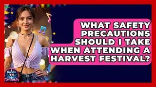 What Safety Precautions Should I Take When Attending A Harvest Festival? - We Go To Festivals