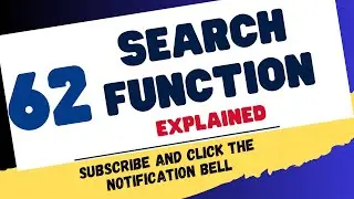 The SEARCH Function in Excel - Explained!
