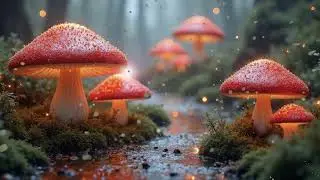 Magical Mushroom Forest - Birds, Water & River Sounds To Unlock Your Imagination And Calm Anxiety
