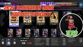 NBA 2K24 Domination game play on hardest difficulty level
