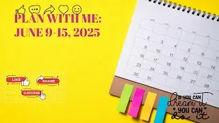 PLAN WITH ME: JUNE 9-15, 2025 | FLAG DAY SPREAD | AMERICA | RED WHITE AND BLUE | PATRIOTIC
