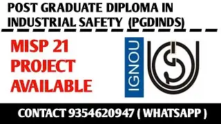 MISP 21 Ignou Project / Ignou PGDINDS Project submission / MISP 21 Project Work