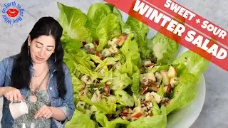 🥬🥗Sweet & Sour Winter Salad