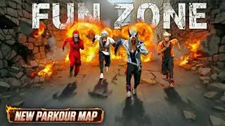 Fun Zone | Free Fire New Parkour Map #funzone