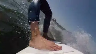 Top kitespot, Rewski Landzunge, Wasser auf beiden Seiten