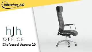 hJh-OFFICE Chefsessel ASPERA 20, schwarz, Echt Leder