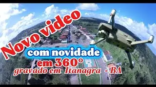 Itanagra BAHIA 2025, imagens aéreas em 360 graus, visão de todas direções da cidade de Itanagra