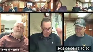 Selectboard Budget Meeting 1.6.2026