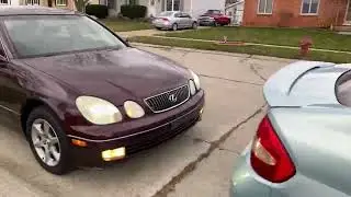 Moving some cars around 2003 Prius Cold start 2011 Chevy Cruze  2001 Lexus GS 430 and 1987 Cressida