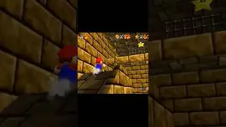 Super Mario 64 Inside the Ancient Pyramid Star Shifting Sand Land #supermario64 #mario #retrogaming