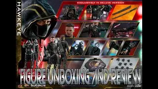Hot Toys Hawkeye Deluxe (Ronin) Figure Unboxing and Review!!!
