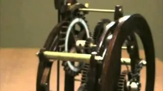 Wooden Gear Clock Handcrafted for APWA Auction