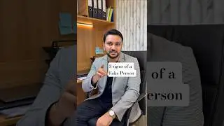 3 signs of a fake person... Adeel Aslam #growthmindset #motivation
