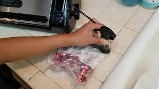 Foodsaver FM3941 retractable handheld sealer steps for vacuum sealing