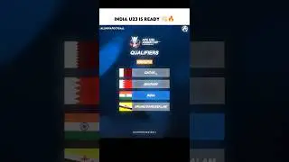 India U23 is ready 👊🏻🔥 #shorts