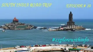 South India Road Trip | Episode - 10 | Thiruvananthapuram - Kanykumari Bike Trip| Day 09 | Kovalam |