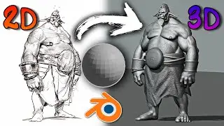 Blender Sculpt Character Tutorial (Old Orc)