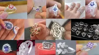 রূপার হাতের আংটি ডিজাইন //Silver finger ring design ||finger ring ||
