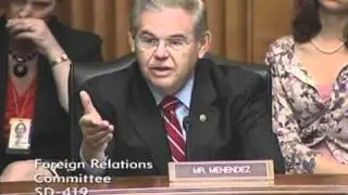 Menendez Questions Anne W. Patterson