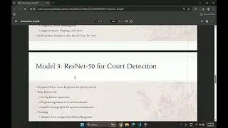 Machine Learning and Computer Vision in Tennis Analytics- TEAM 16