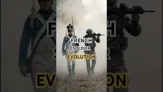 🇫🇷 FRENCH SOLDIER EVOLUTION #history #shorts #france