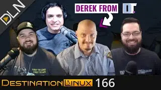 Destination Linux 166: Derek of DistroTube, PopShell, Tiling Window Managers & More!