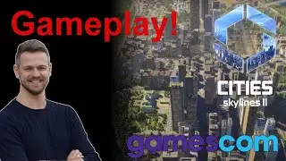 Erstes GAMEPLAY von Cities Skylines 2