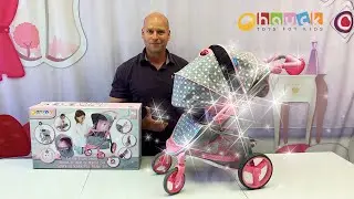 2in1 Doll Travel System Unicorn