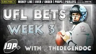 Insider WK3 UFL Player Props & Game Day Bet Tips
