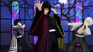 【鬼滅のＭＭＤ】21歳組　ライアーダンス【実弥/義勇/小芭内】【1080p】