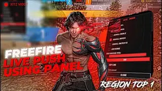 Free Fire Live Free Push with Panel | Reach Region Top 1 🔥