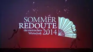 Tanzauftrag Mapping Dance Show - Sommerredoute der steirischen Wirtschaft 2014
