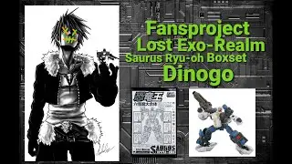 SquallReviews - Fansproject Lost Exo-Realm Saurus Ryu-oh Boxset Dinogo Doryo Scowl
