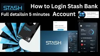Stash Bank || How to Login Stash Bank Account | New Video 2023||@TanvirSolution ||Join My Telegram I