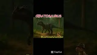 Ceratosaurus Codex @LostCreaturesCodex #dinosaur #animals #extinctanimals #fossils#facts#prehistoric