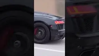 The Valvetronic True F1 R8 screaming like an old 5.0 Gallardo!🔥 #audi #r8 #audir8