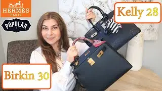 Сравнение Hermes Birkin 30 и Kelly 28 | Популярные размеры и кожа Hermes | Магазин органайзеров для сумок | OxanaLV