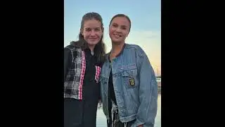 ALIKA (ESC 2023) & ARHANNA (JESC 2023) - duet BRIDGES - LIVE - not professional hand-shooting