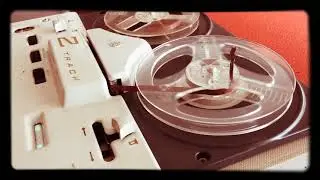 1960's BSR RIVIERA 2 Track Portable Tubes Valves Reel to Reel Tape Recorder