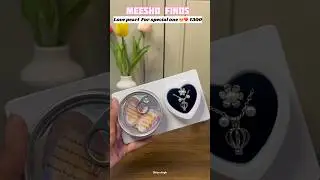 Meesho find|Meesho unique cheapest finds love pearl #youtubeshorts #shorts #asmrunboxing #unboxing