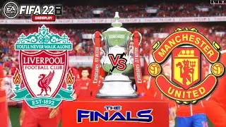 FIFA 22 - Liverpool vs Manchester United - Emirates FA Cup 2022 | PS5 Gameplay