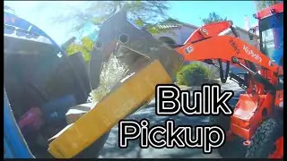 ULTIMATE garbage truck compilation of a Mcneilus/Peterbilt rear loader and Kubota tractor ON ROUTE